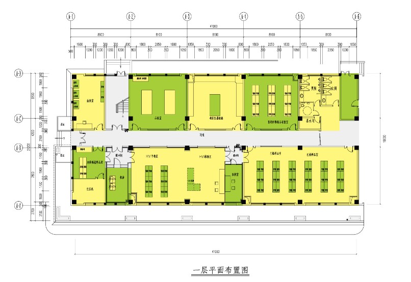 恒溫恒濕實(shí)驗(yàn)室整體布局圖